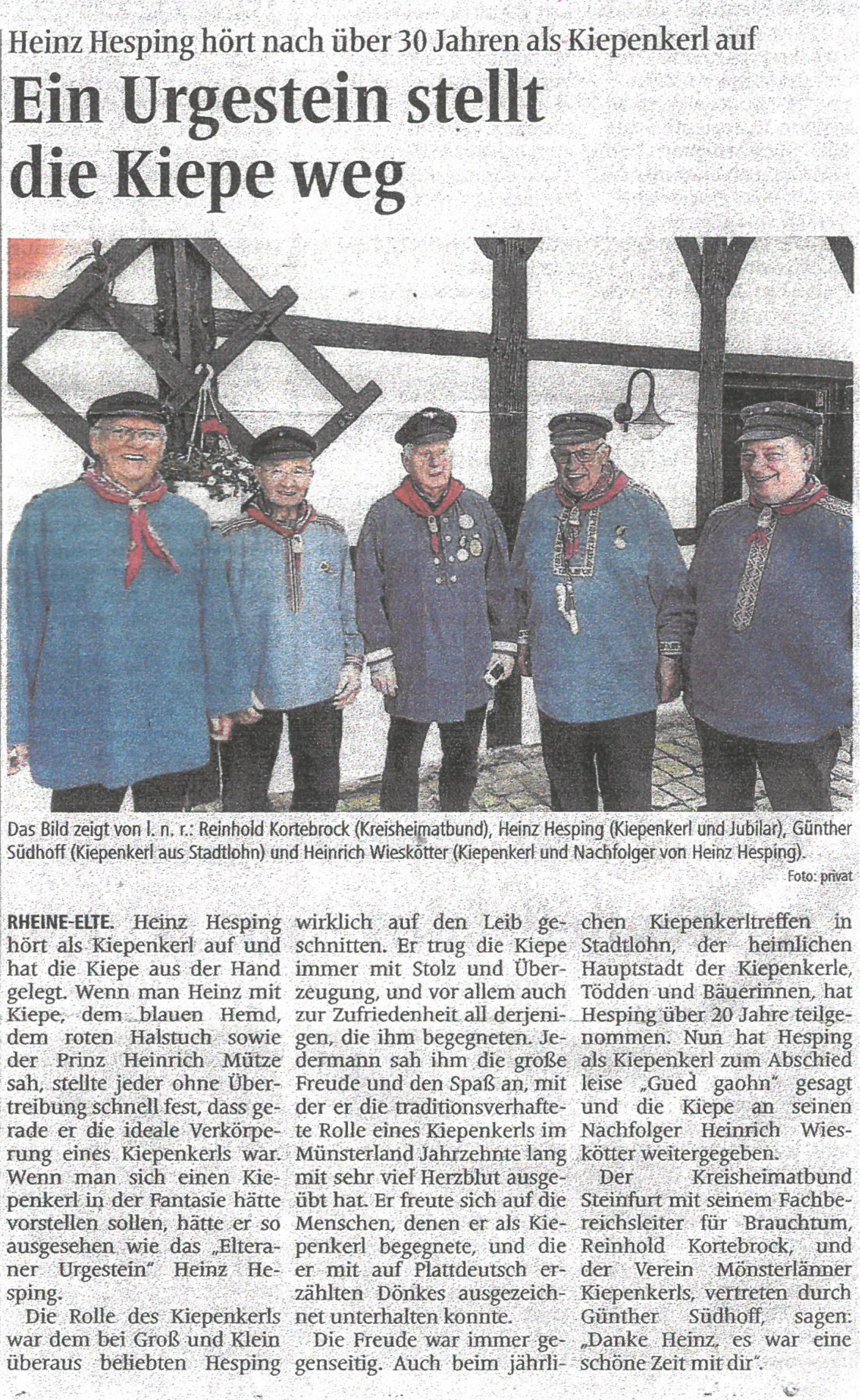 kiepenkerl urgestein 2