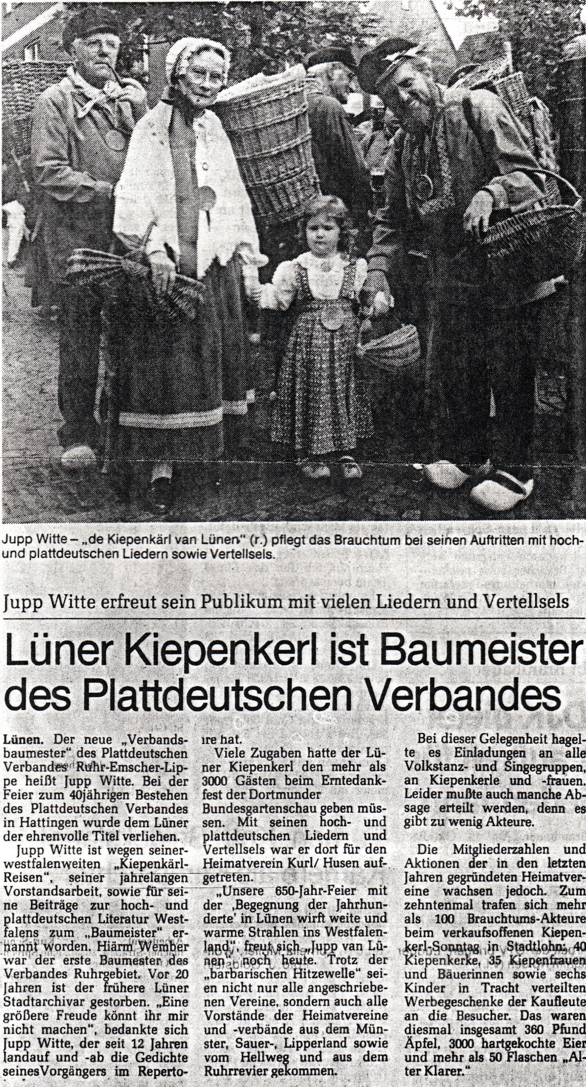 luener kiepenkerl ist baumeister